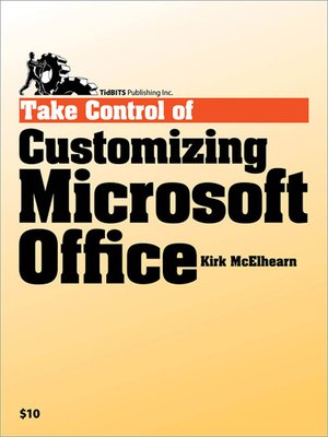 cover image of Take Control of Customizing Microsoft Office